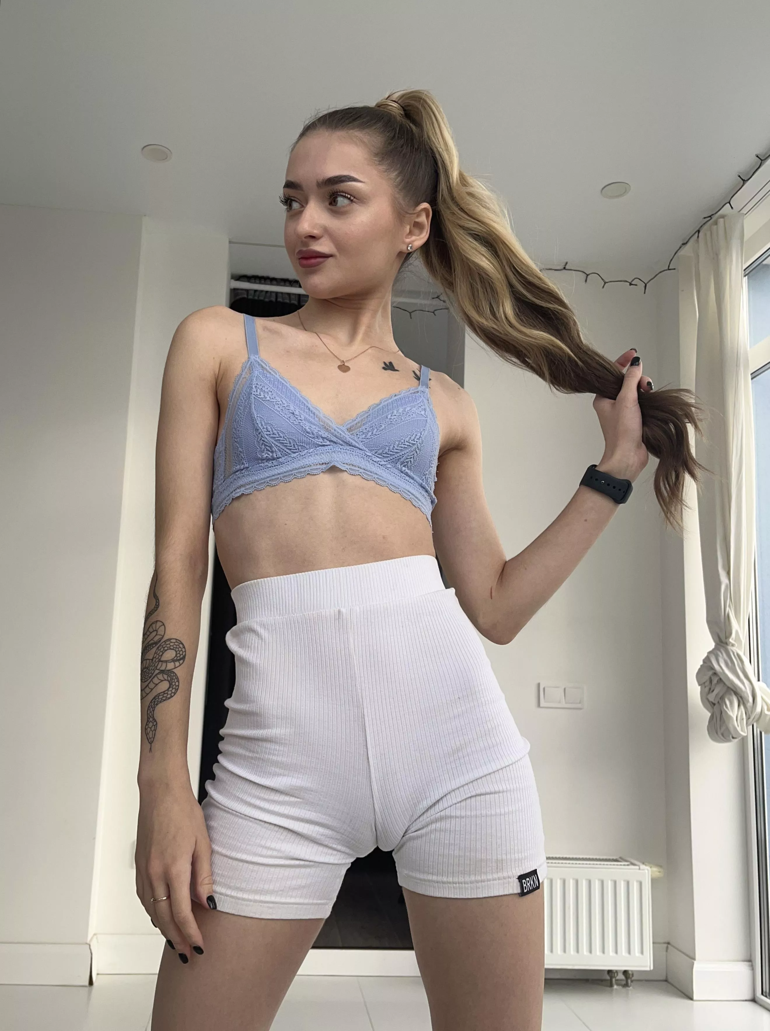 this pussy stuck her leggings inside posted by SugarFreeBabby