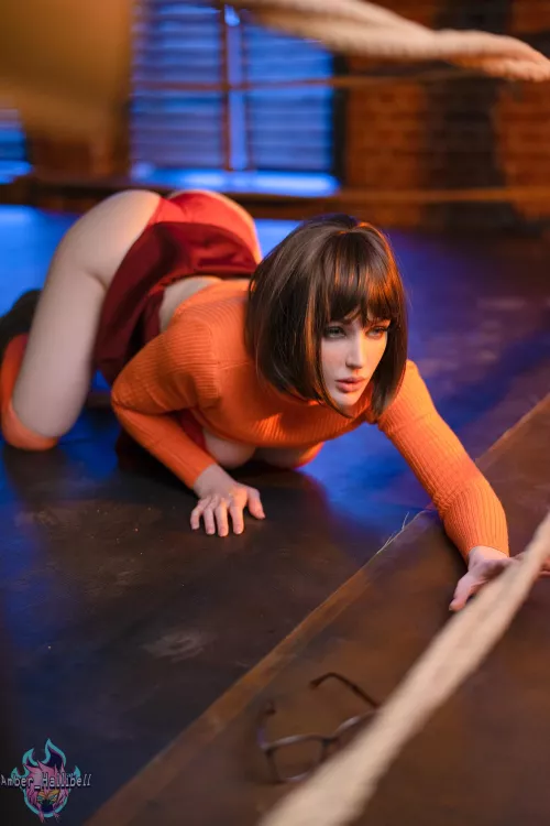 Velma cosplay by Amber Hallibell [self] by pauloop1