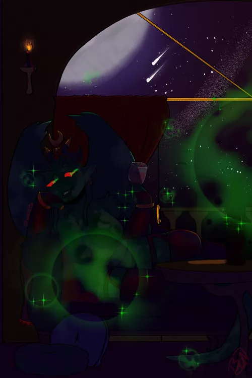 Visiting the Matron | dhampir bard by bunarts