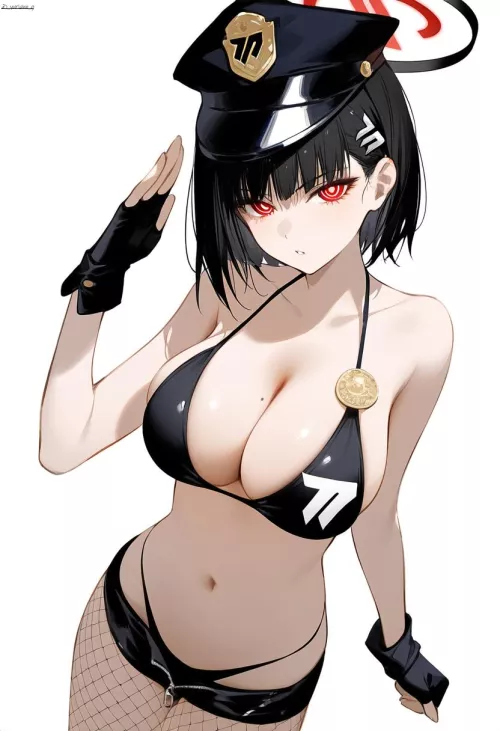 Dominatrix Rio [Blue Archive] by CheetahSperm18