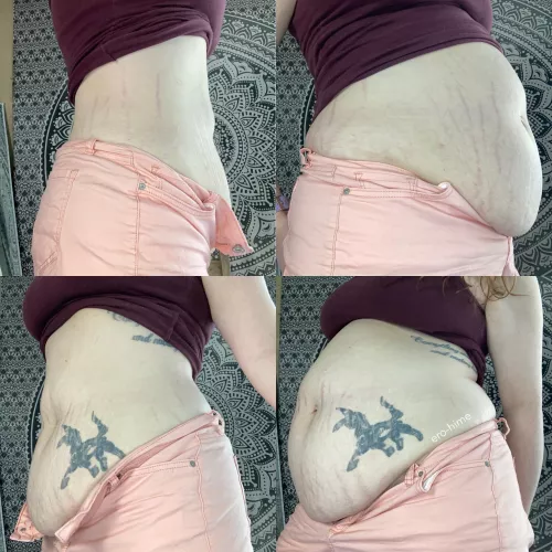 Long time no see! I got SUPER stuffed for the first time in and thought you’d like to see! by ero-hime