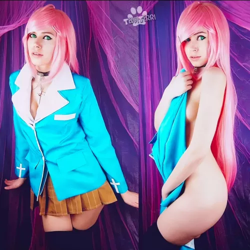 Moka Akashiya From Rosario+Vampire by @TeddiTerri  by TeddiTerriii