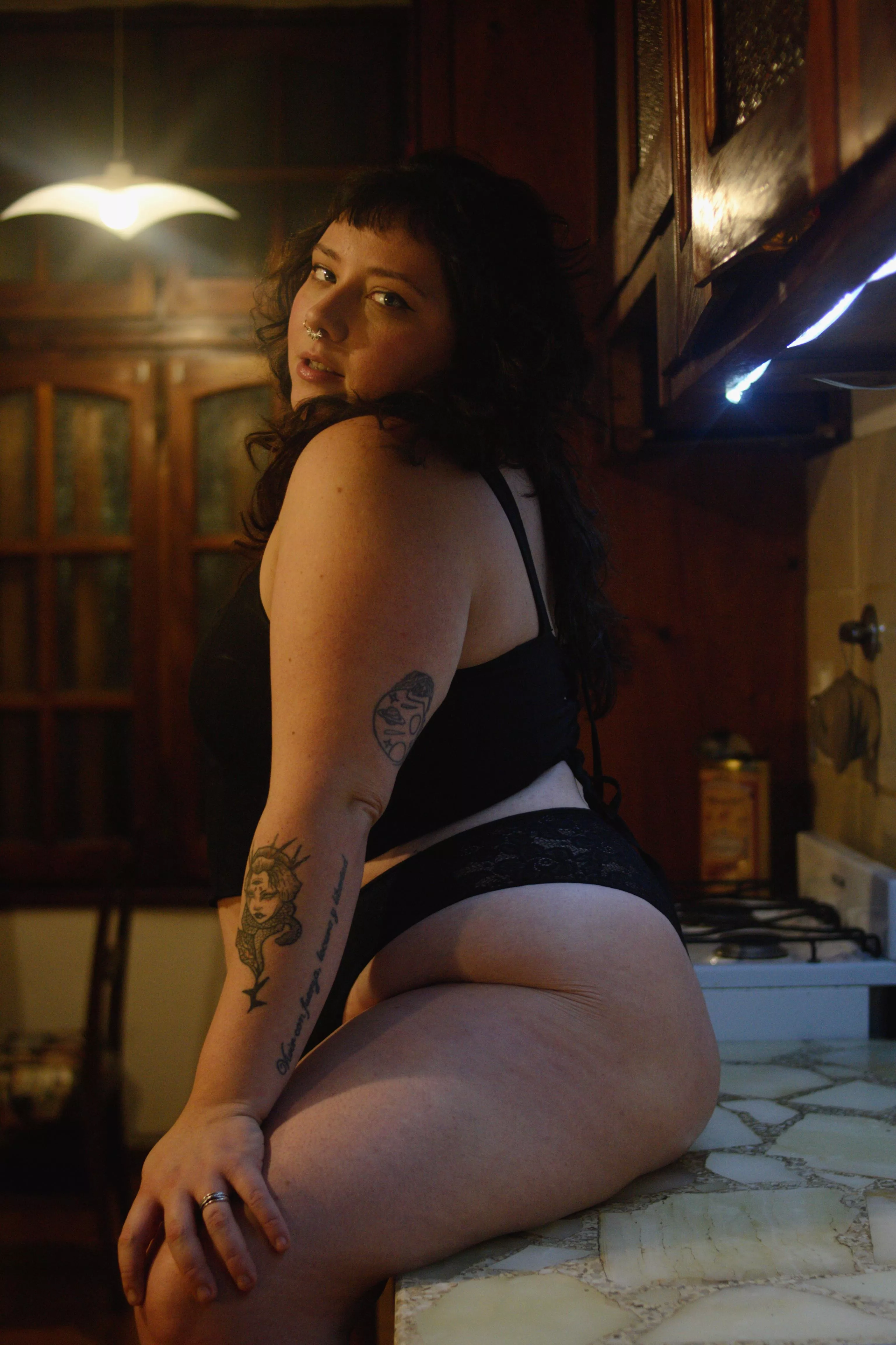 What are you going to cook for me today? posted by GoddessCoquette