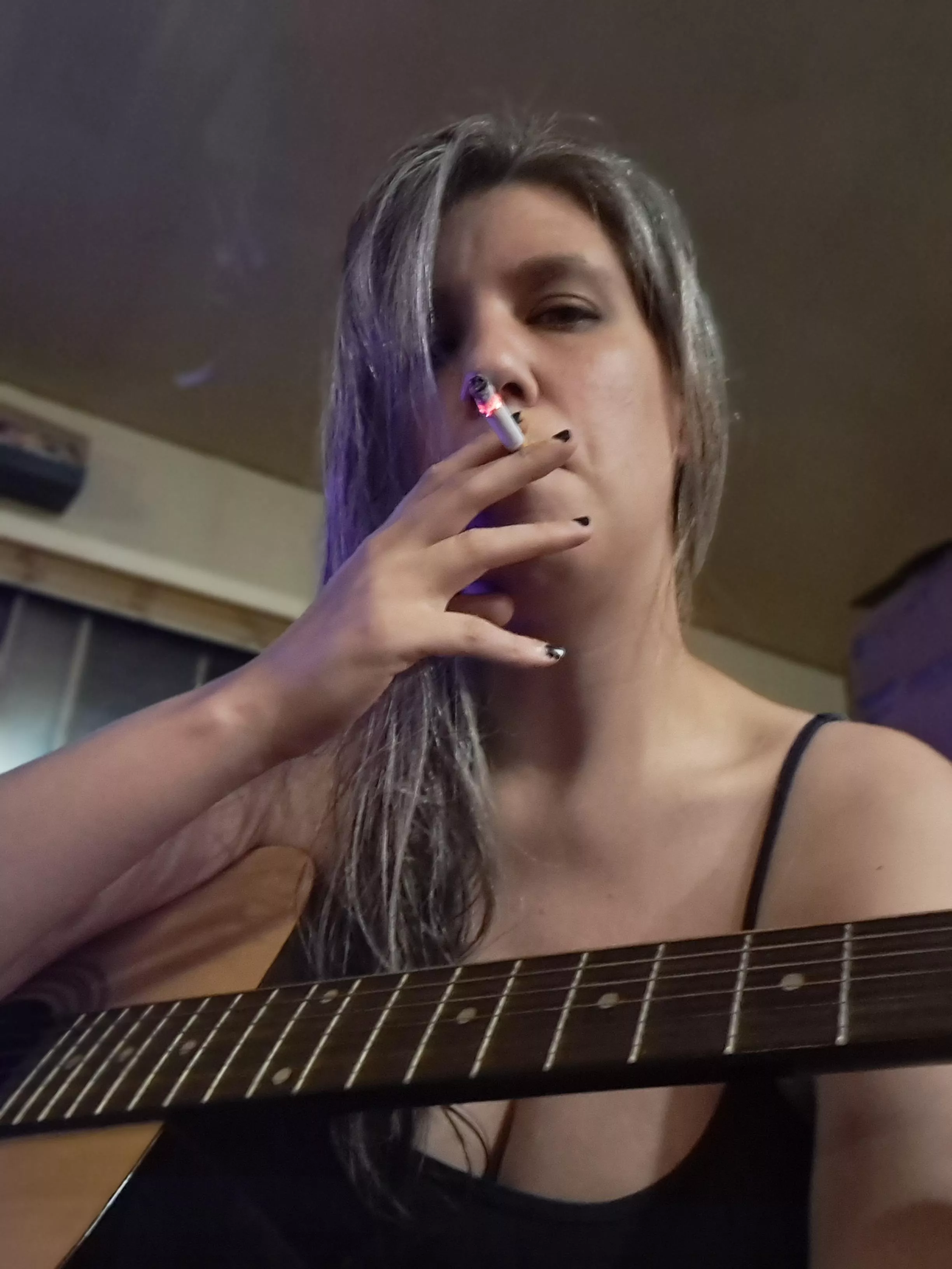 Yes, I play guitar (and I sing too!)... posted by ValerieRayne