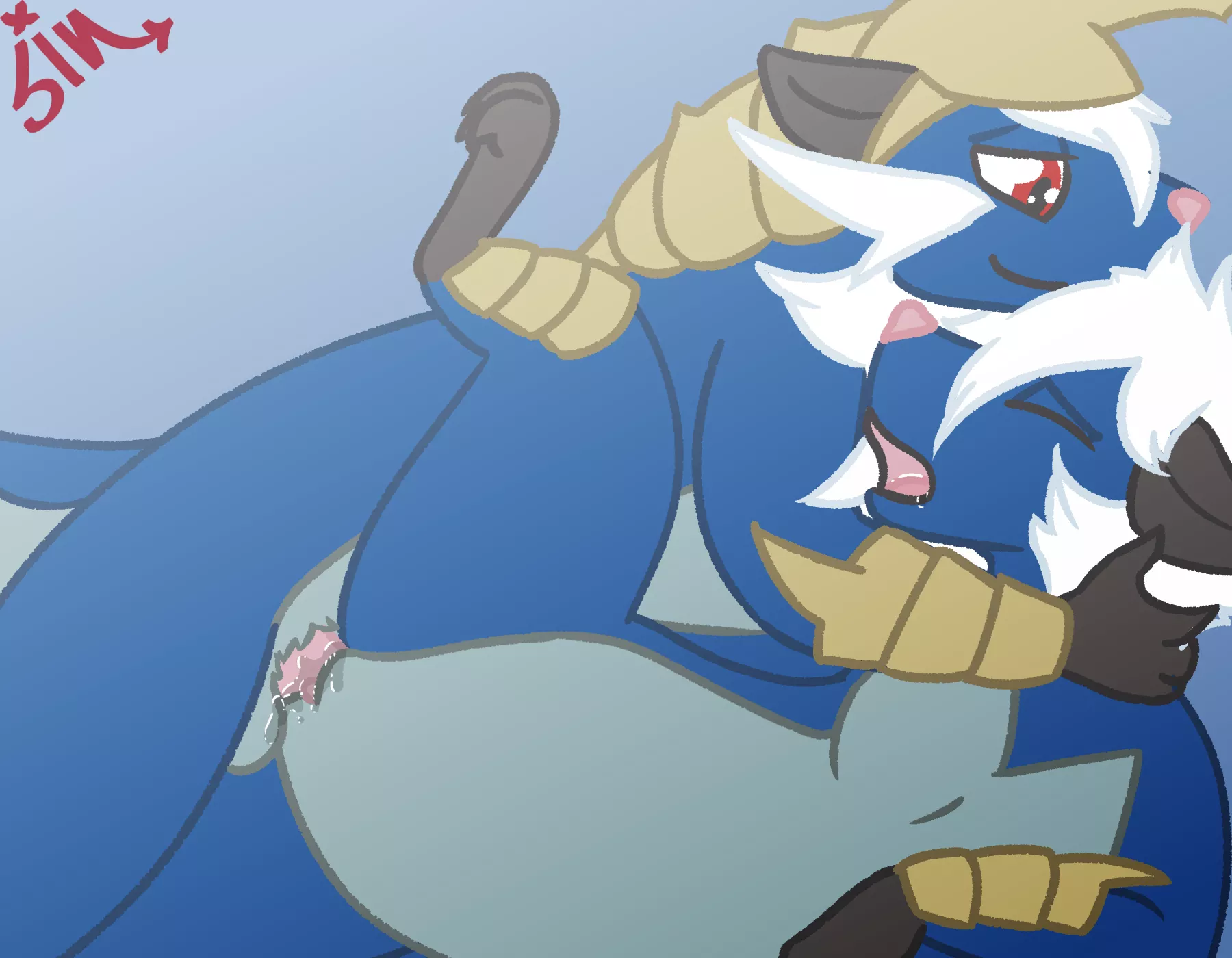 Affectionate Samurotts (Sinnerbunny) [M/F] posted by sinnaburns