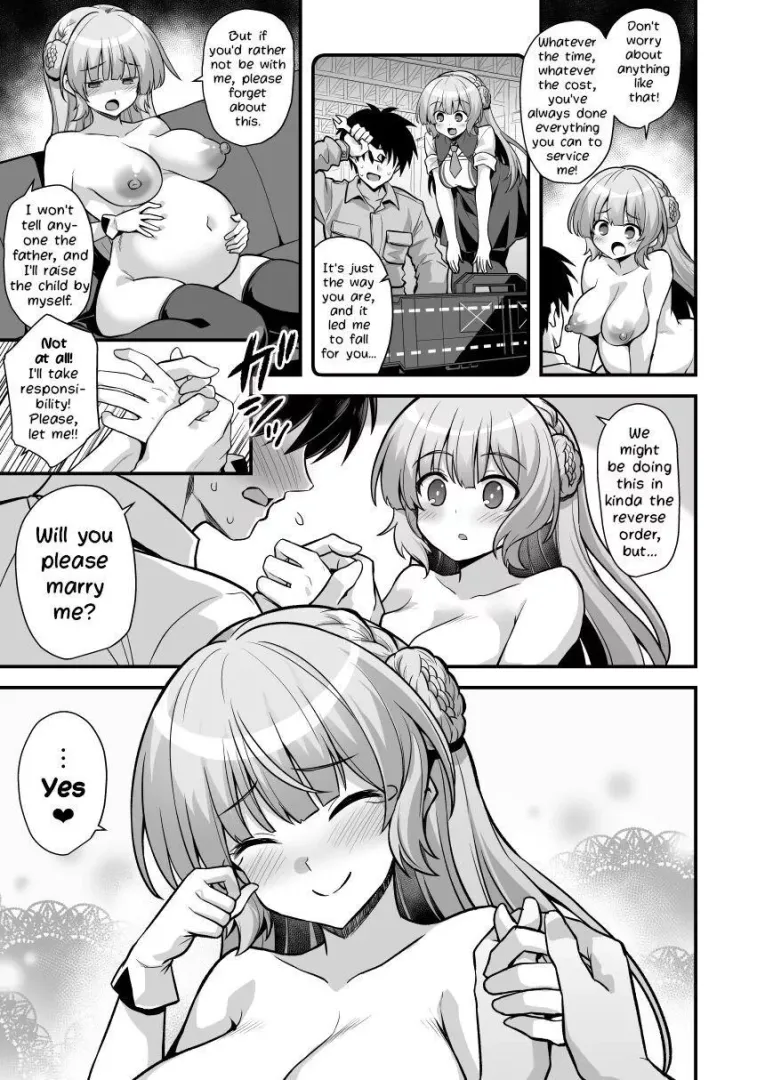 Best thing she could get is a proposal by HeavyLancerthe8th