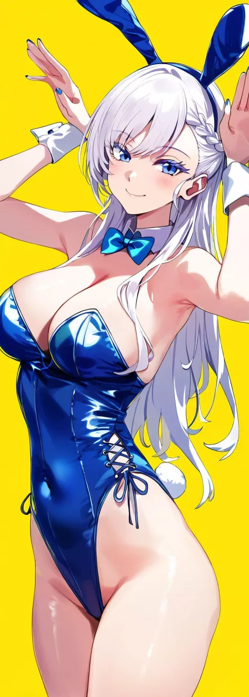 Bunny Belfast [Azur Lane] by CheetahSperm18