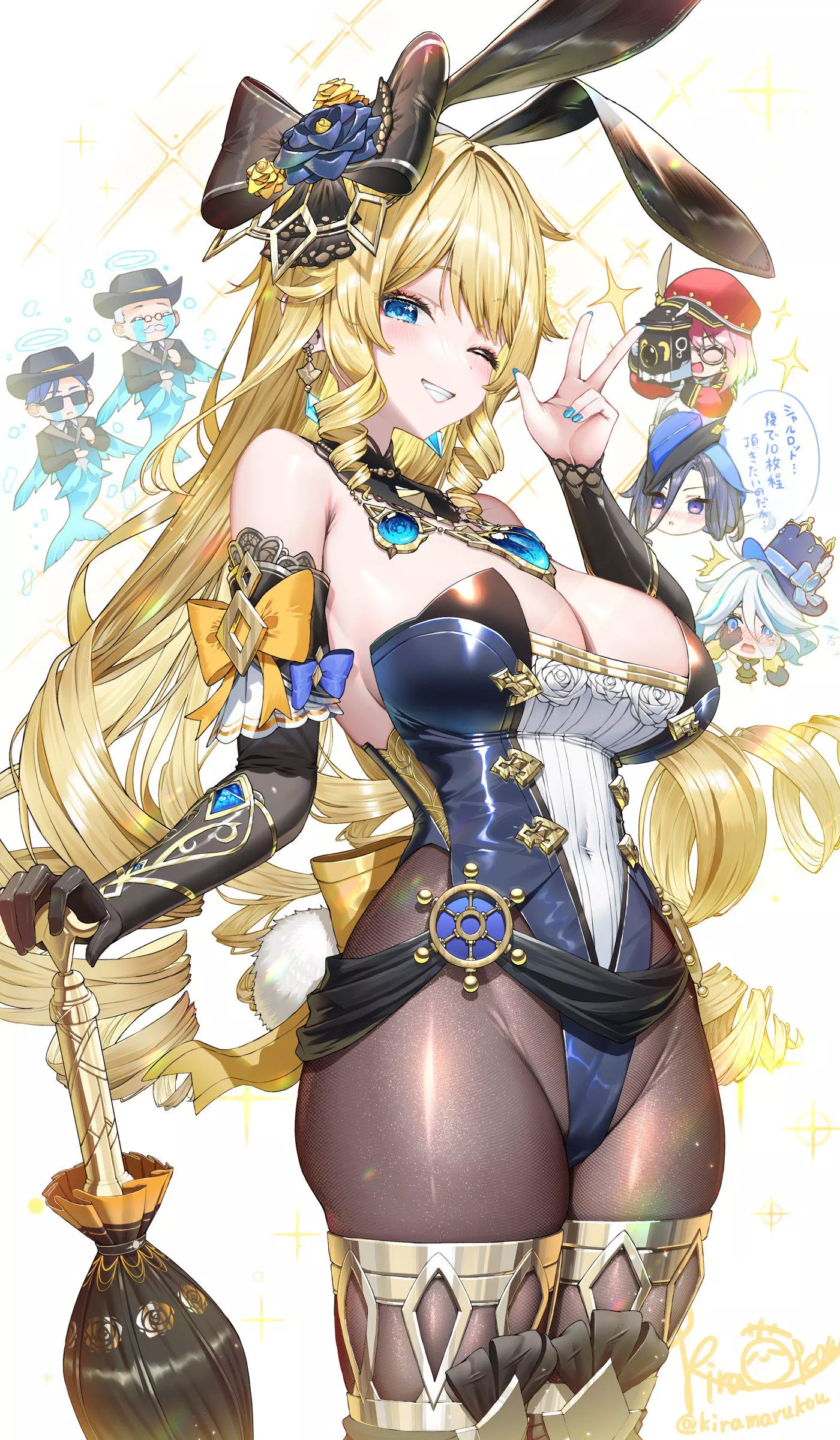 Bunny Navia [Genshin Impact] posted by CheetahSperm18