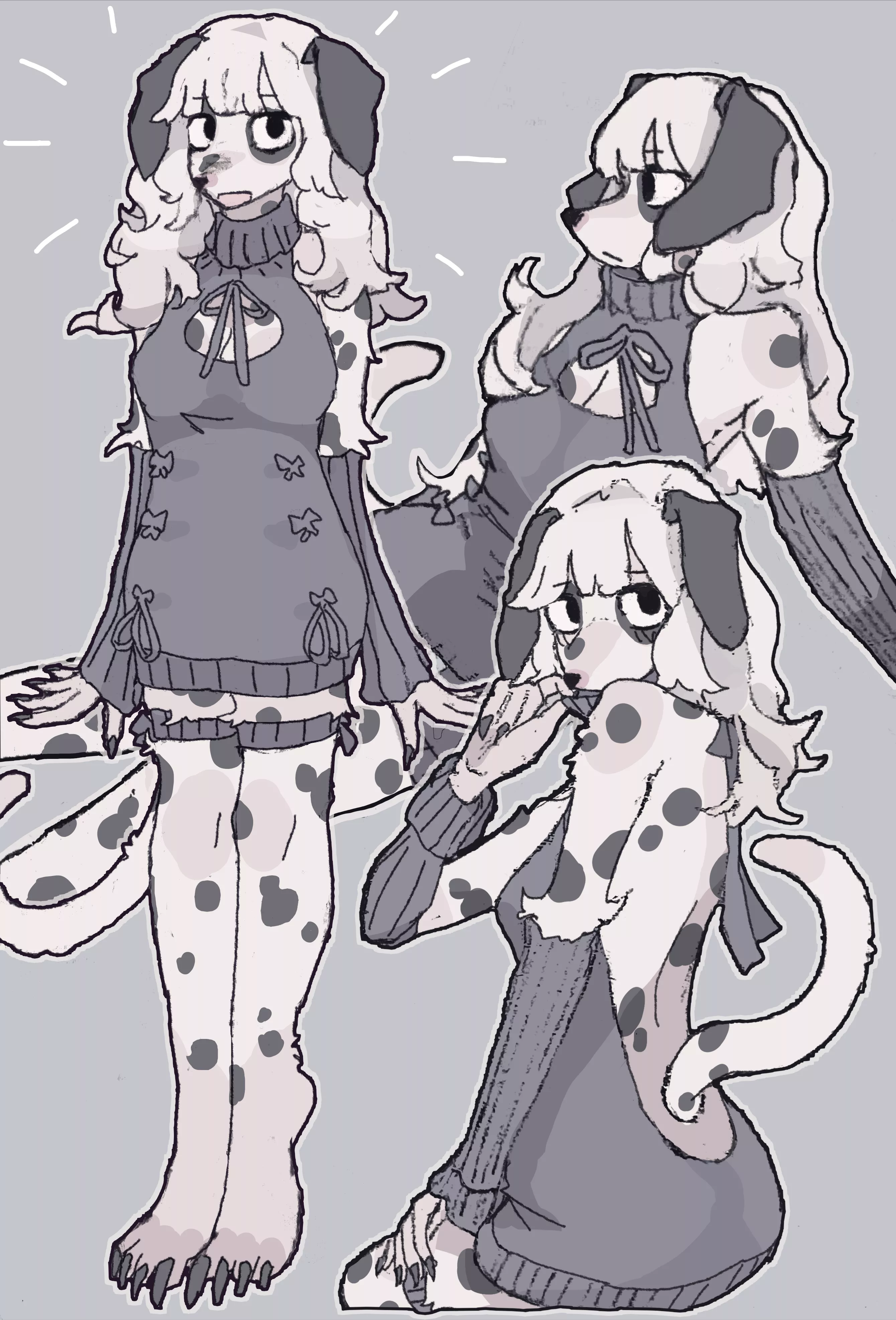 dalmatian oc by me posted by HeadHonchkrowRemi