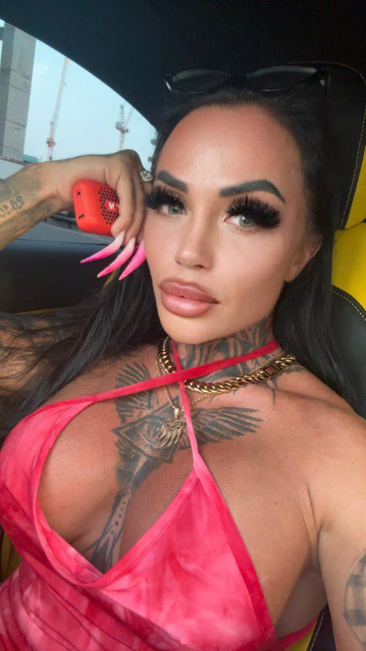 I heard tattooed girls with big tits are your type posted by Allegra_Brunnet