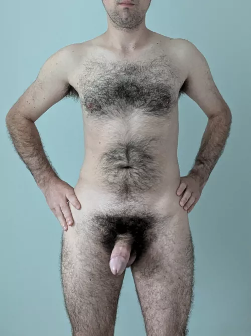 I love my hairy body  by Rod-Hard7
