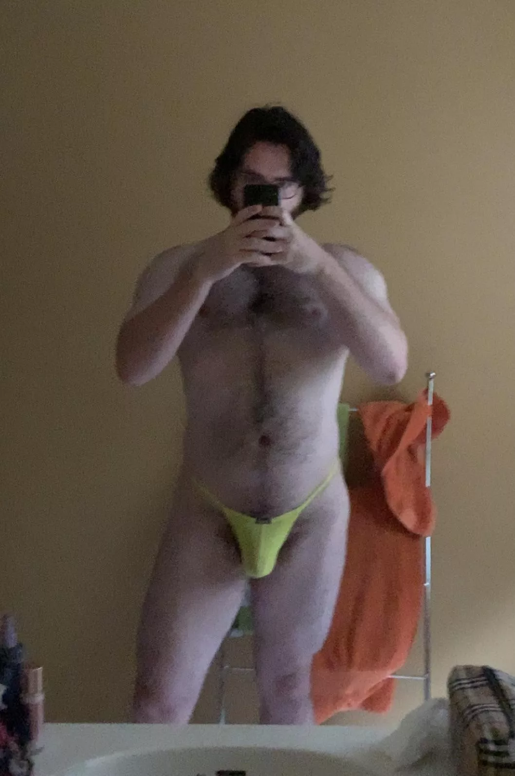 its my birthday!! no better way to celebrate than chillin in my thongs 😌 posted by howboutthatbum