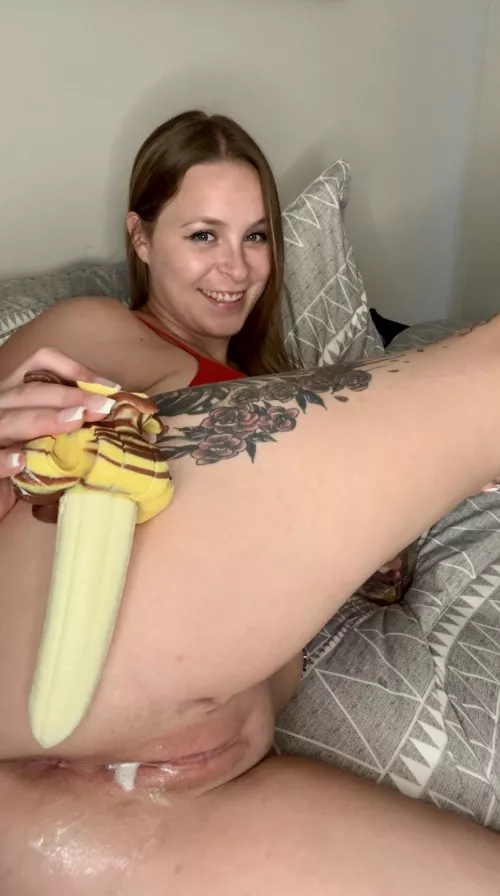 Look what that banana did to me 🍌  by lizzymills