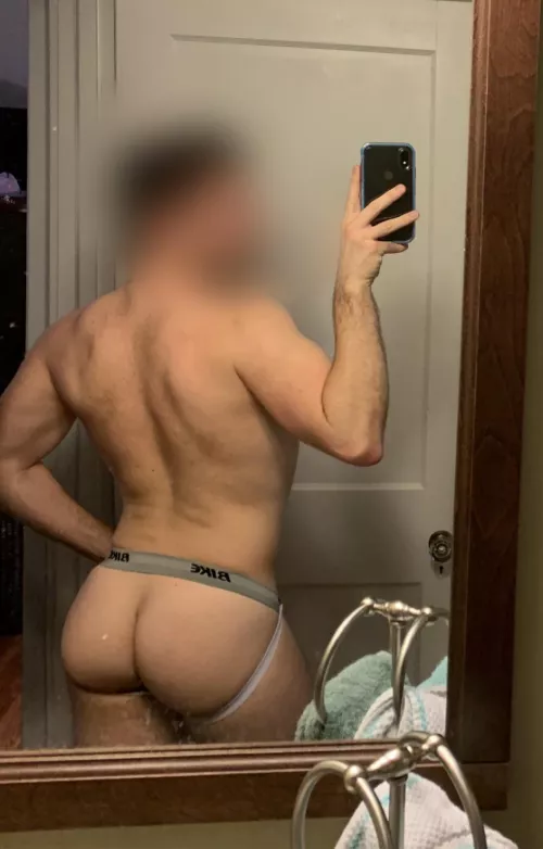 Post workout jock posing by drmanpeach125