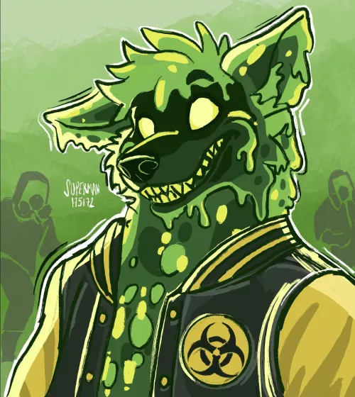 Who let the dogs out… of the containment chamber?☢️ Meet my new OC (art by me) by superman175172