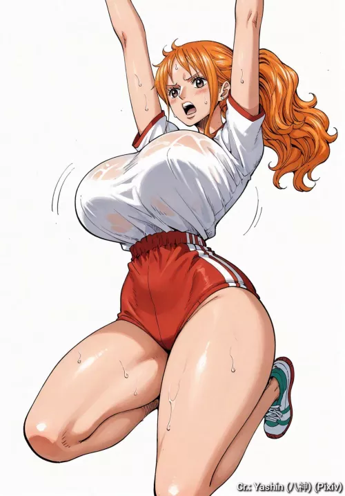 Who will you catch? Her 💃 or Them 🍈🍈 by une_piece