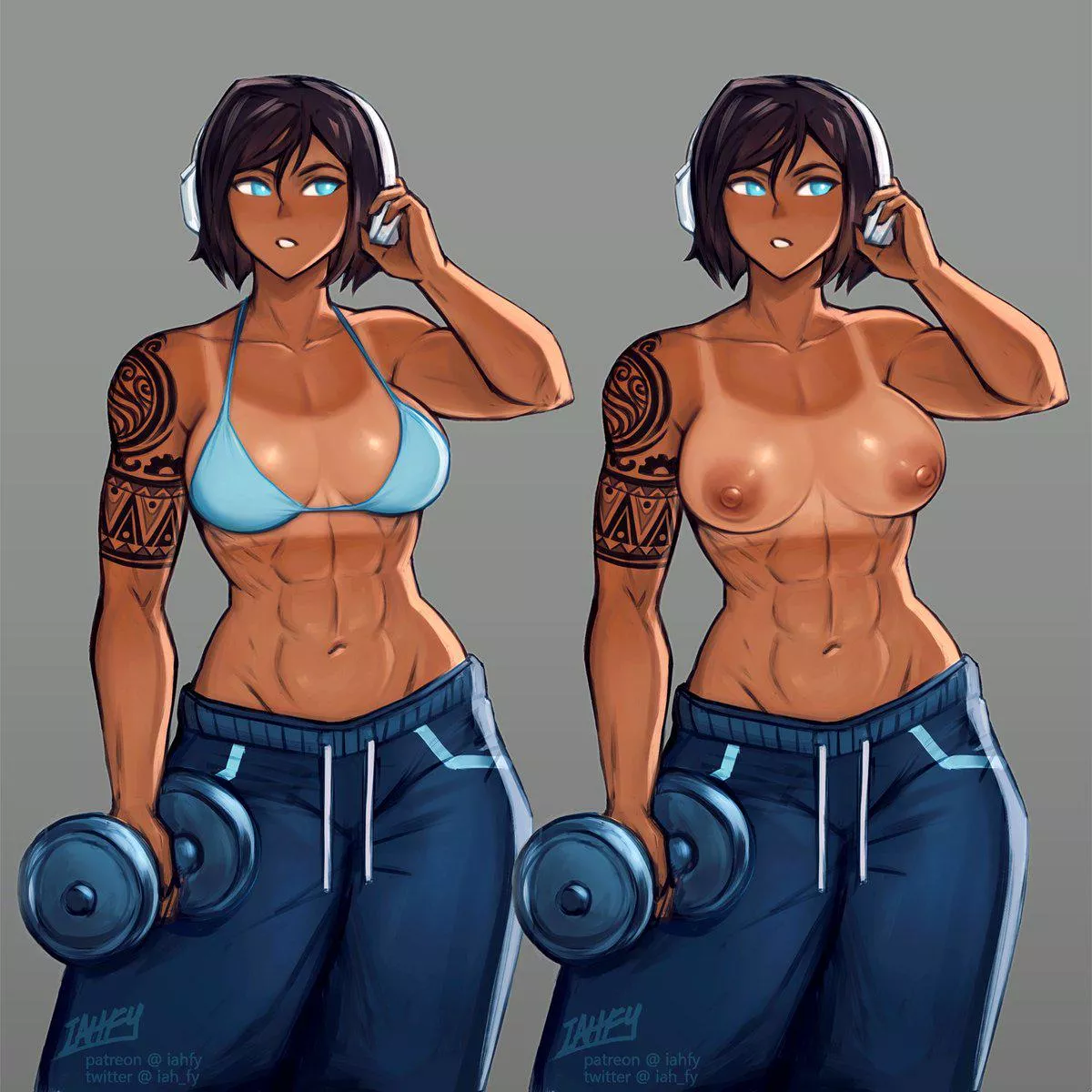 Workout Korra [iah_fy] posted by throwawaymaystay488