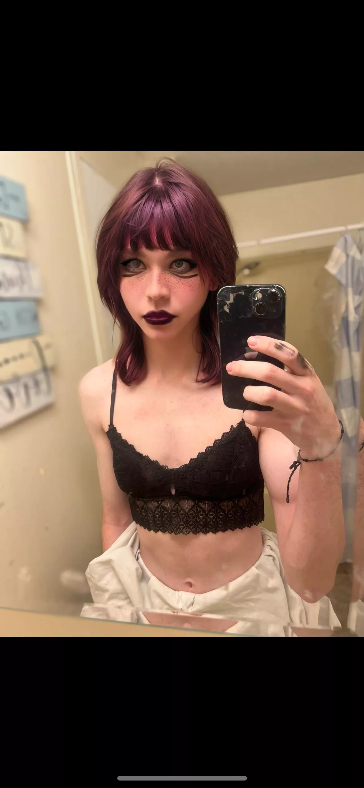 Heyy. My dad has no idea 😏 posted by Blake_Trans_Fem