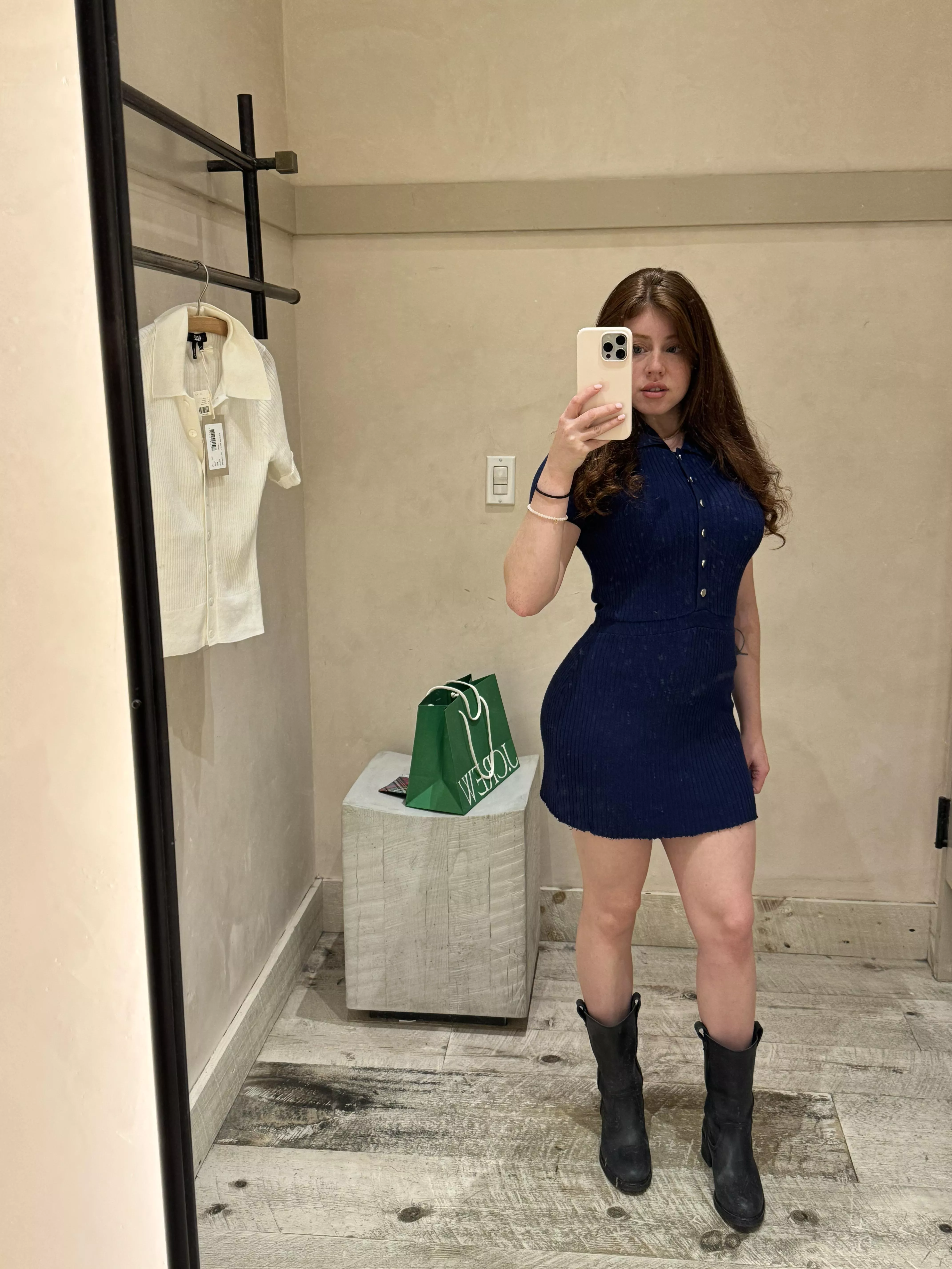I wore this Tight dress while out shopping posted by PhDprincess_