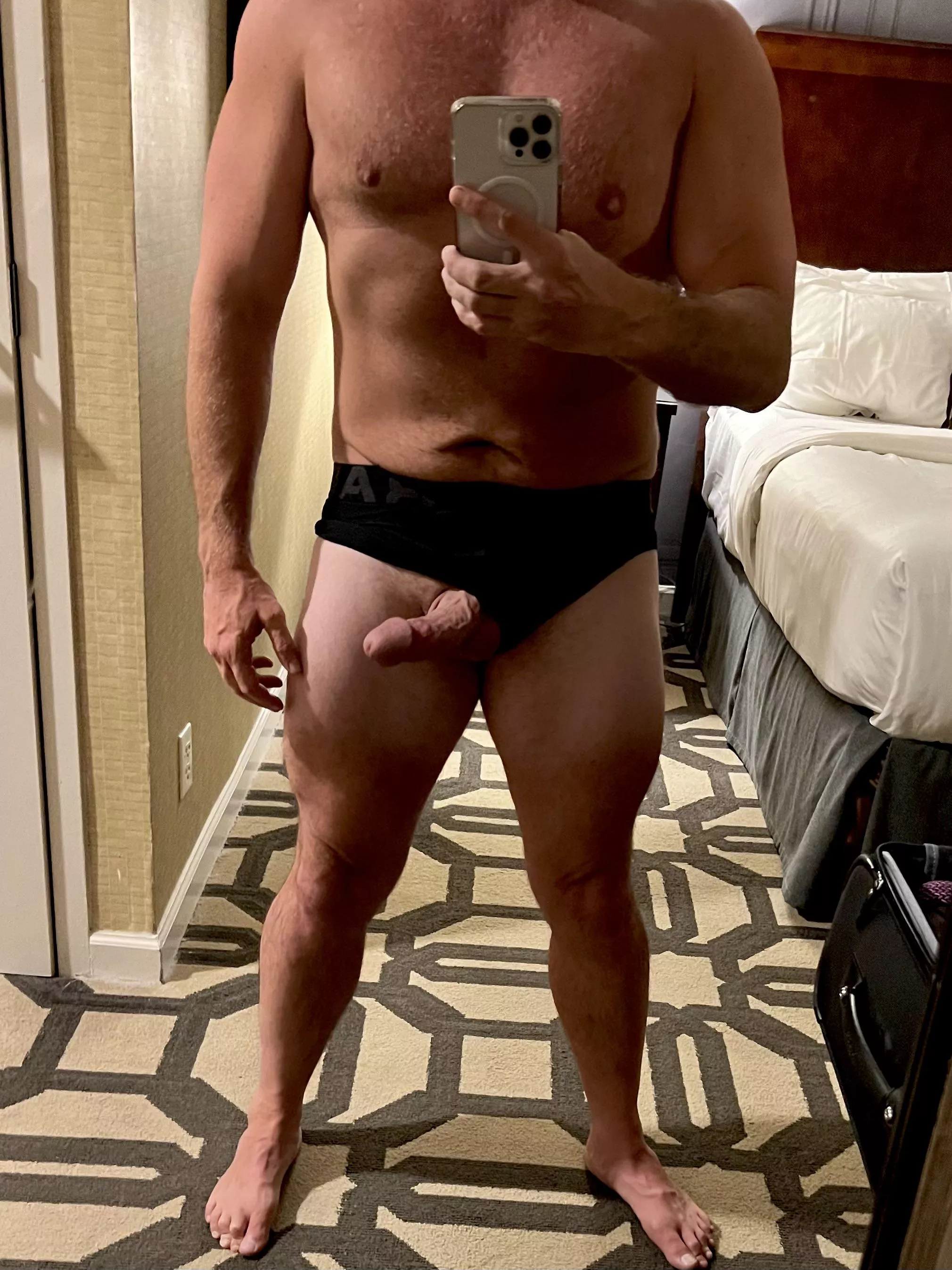 Is it just me or does my cock look like some kind of heat seeking missile 😂 [46] posted by Curiousgeorge76