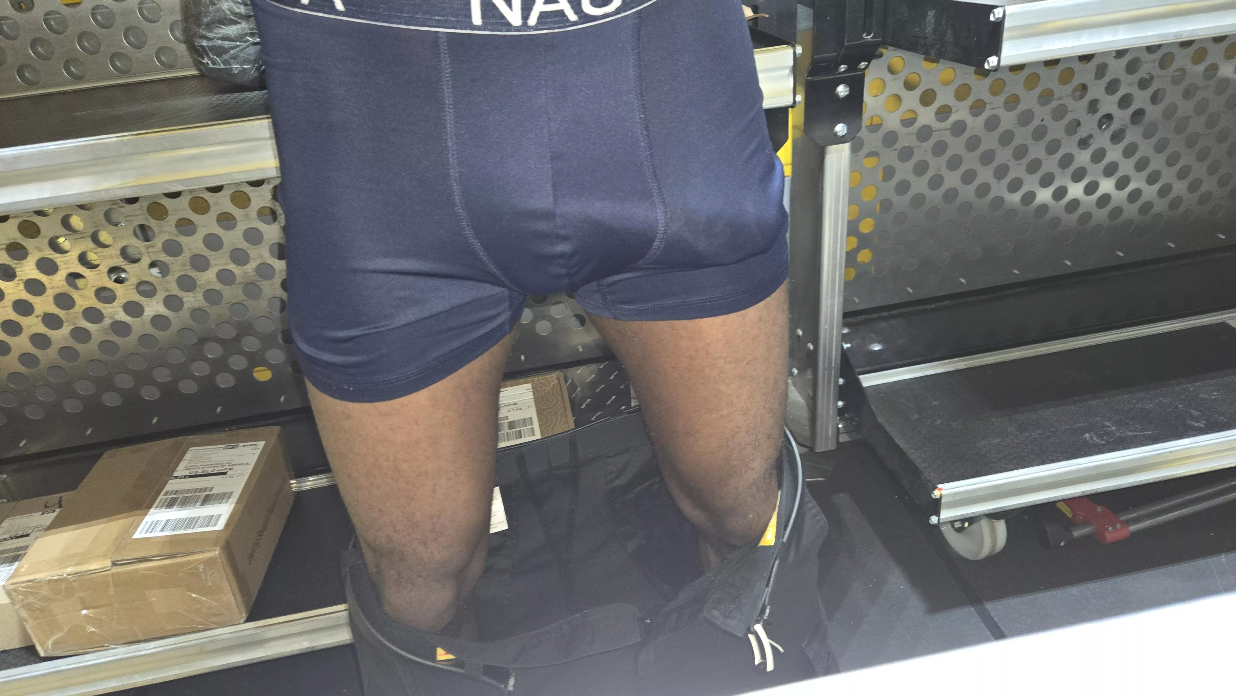 Is it OK if I hand you your package like this?? posted by Friendly-Path-918