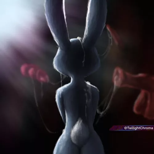Little bunny learns how much she can take (Twilight Chroma)  by SpitefulCrow1701