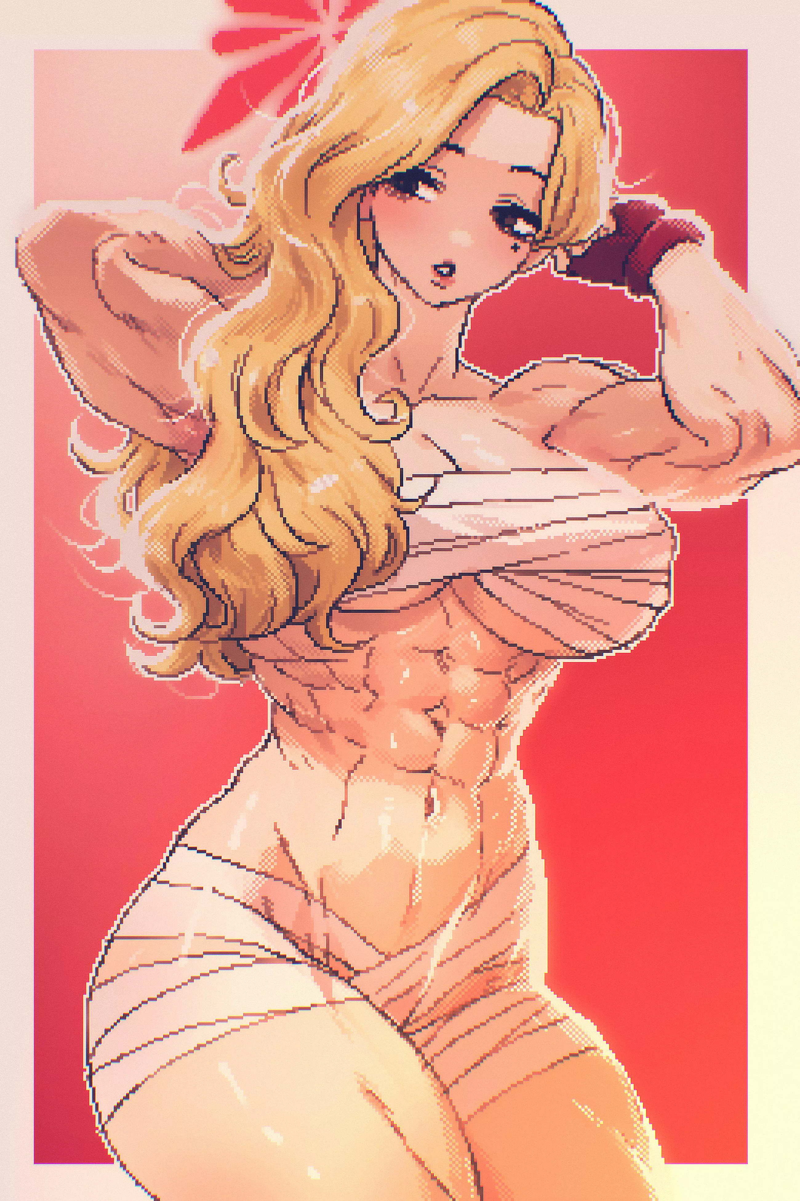 Muscle girl in bandages [@6rgwFx78fXpJtqr] posted by TheTMoneyMan