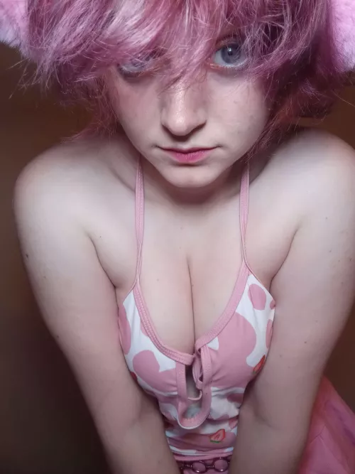 My breasts are down here by LadyCheesecake12