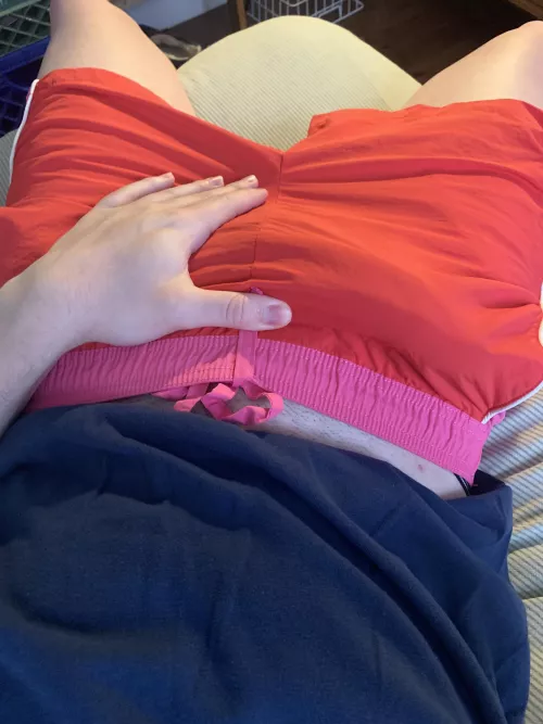 my new shorts might be too tight for this bulge (18) by WeekendJust4669