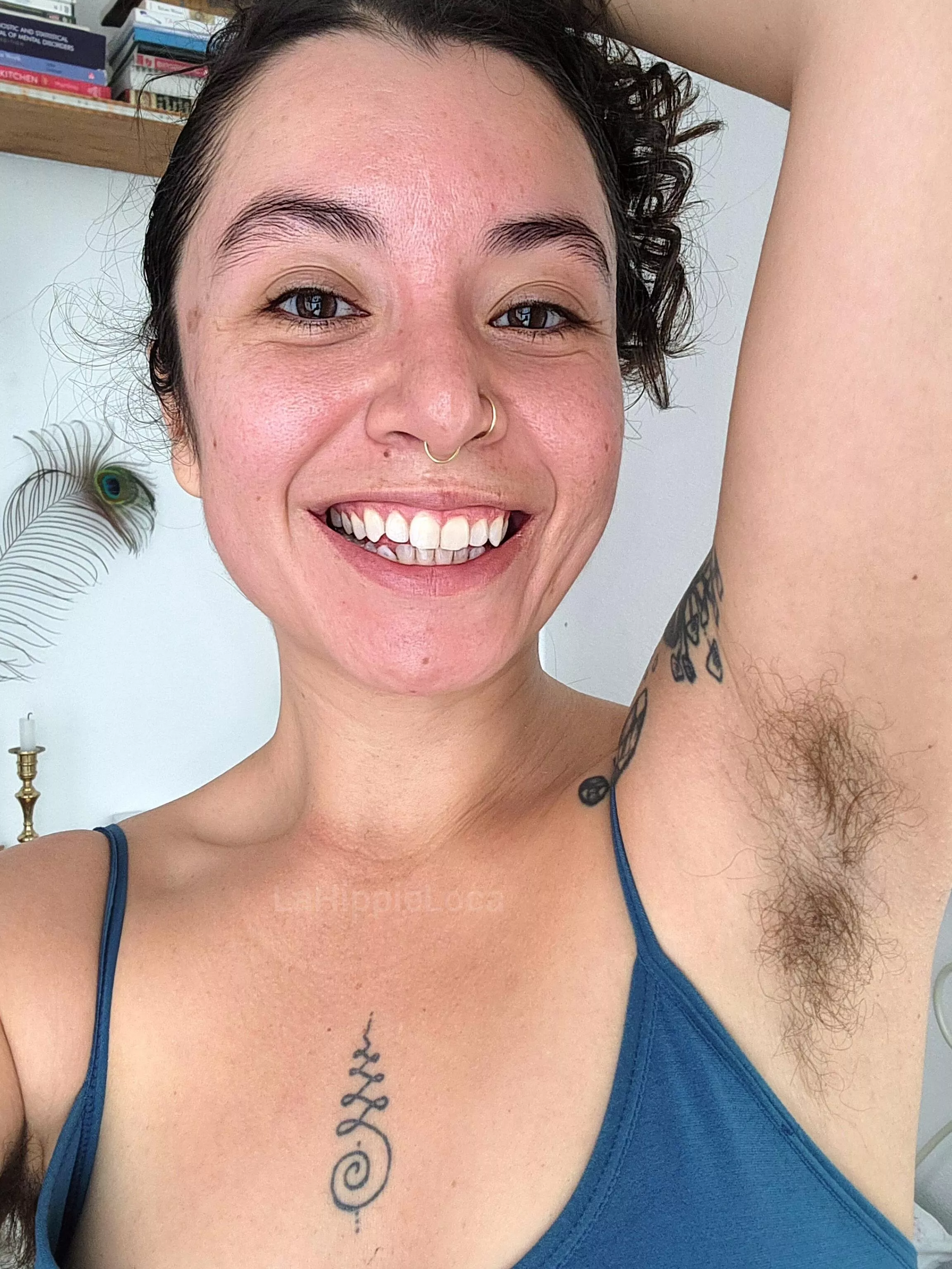 Sweaty birthday pits!  posted by LaHippieLoca