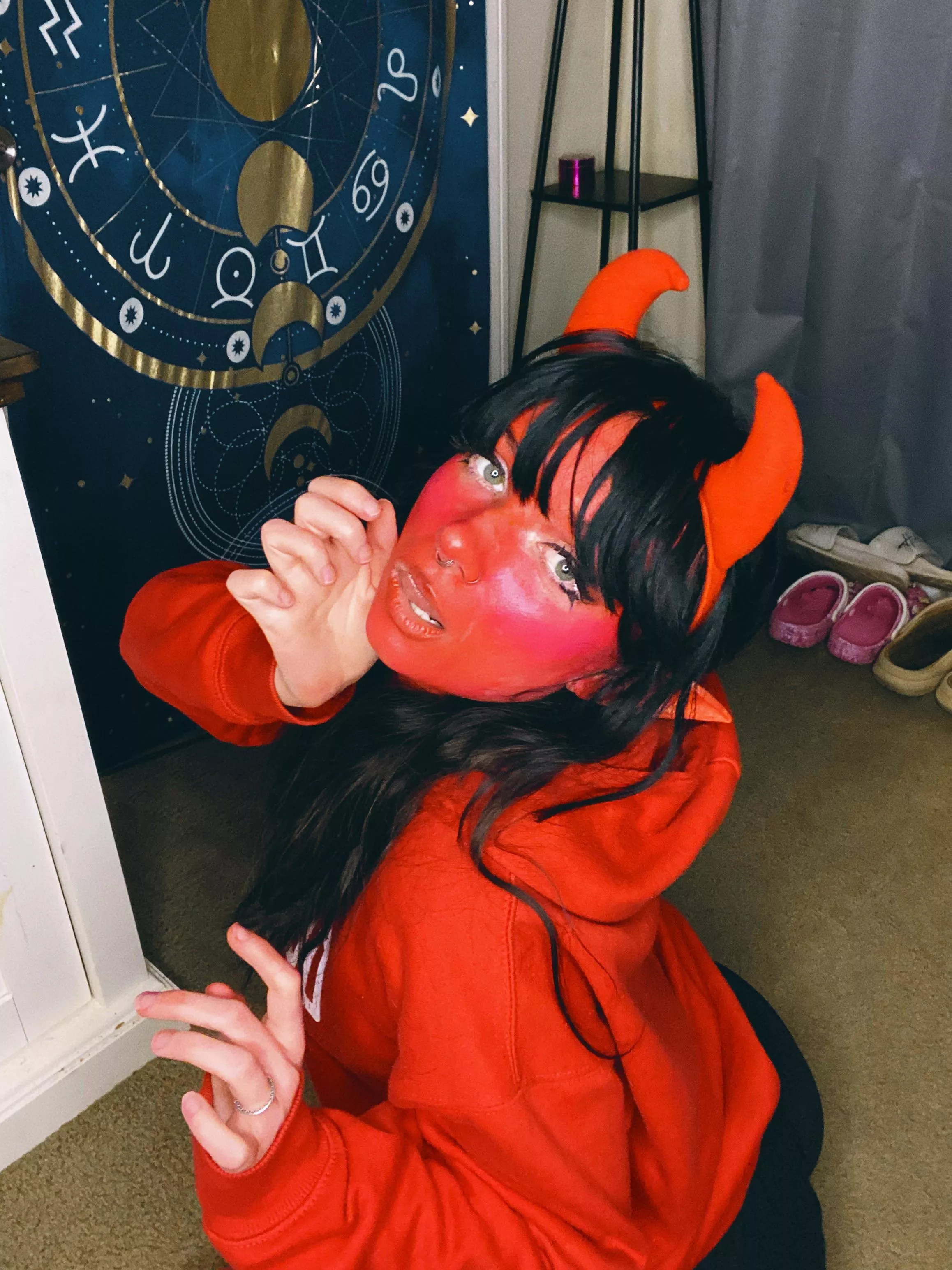 The bangs tie it all together ;)  posted by angelicluna111