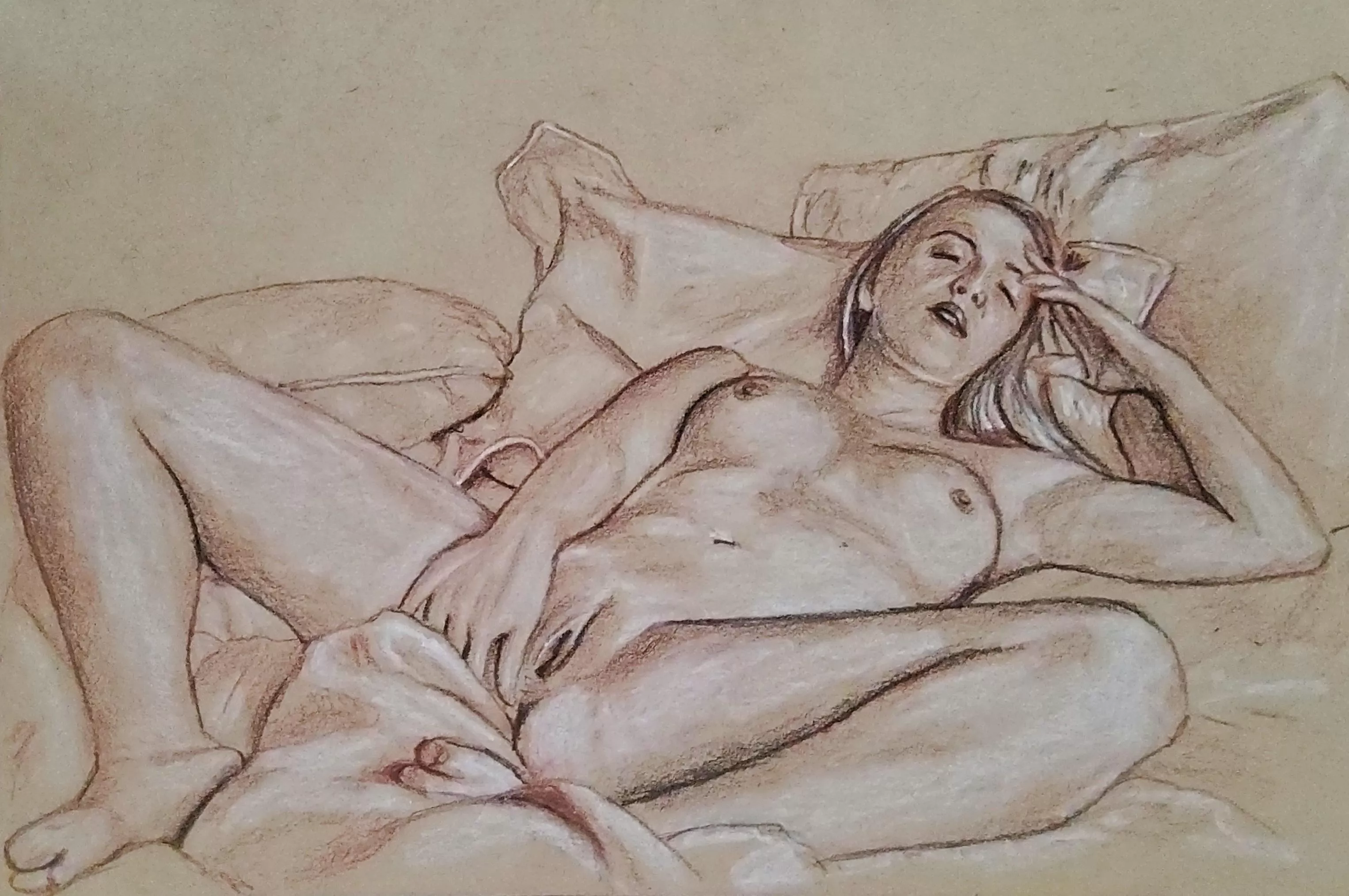 u/perky-blonde by Jimmy posted by Jimmys_Paintings