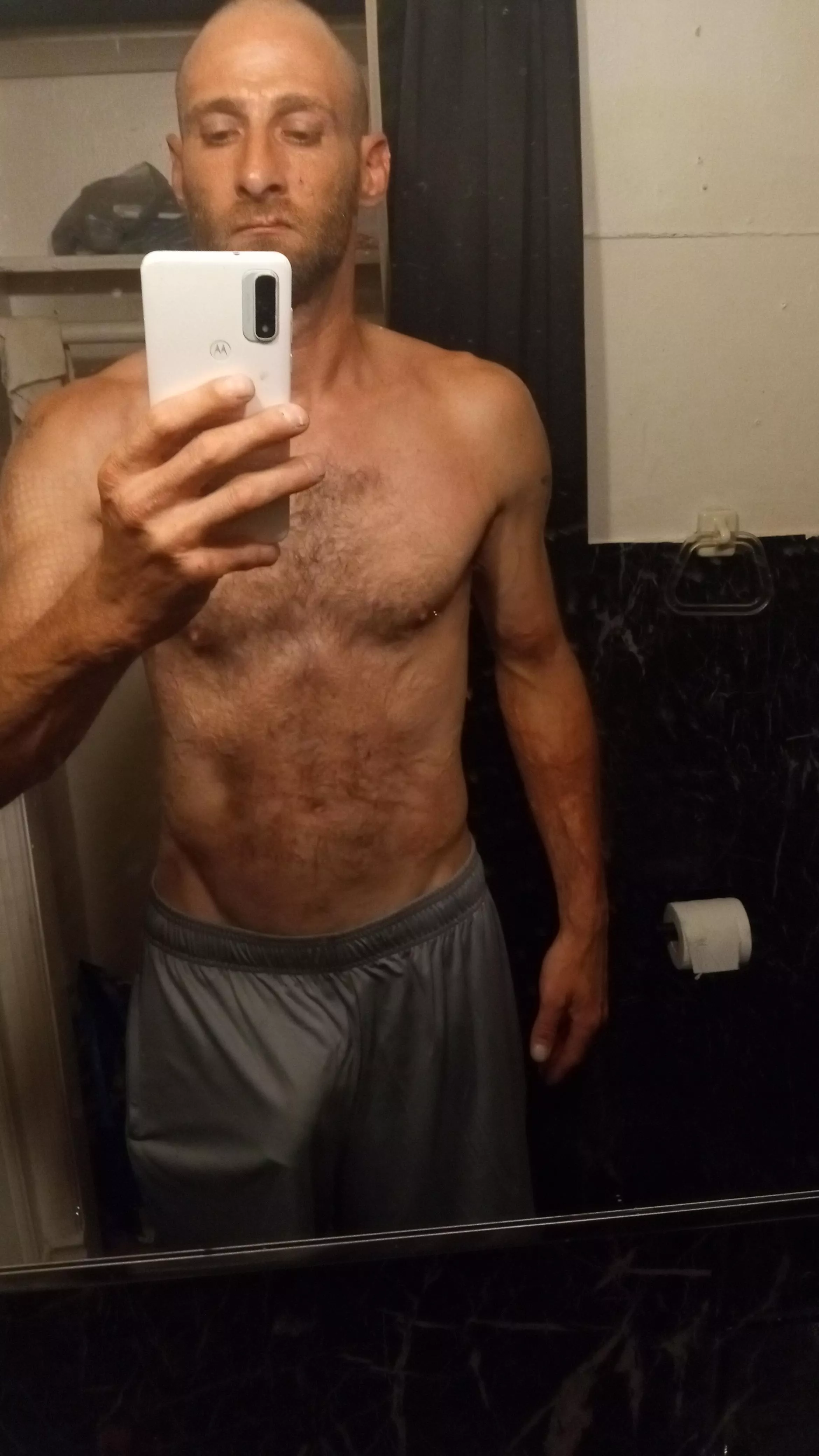 What are you doing when you seem me like this posted by ConstructionGlass329