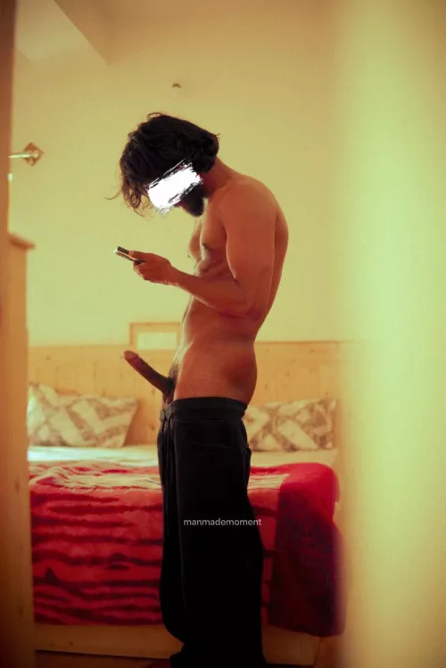 You caught me like this when I'm watching your nudes ! What will you gonna do ? 💋 by manmademoment