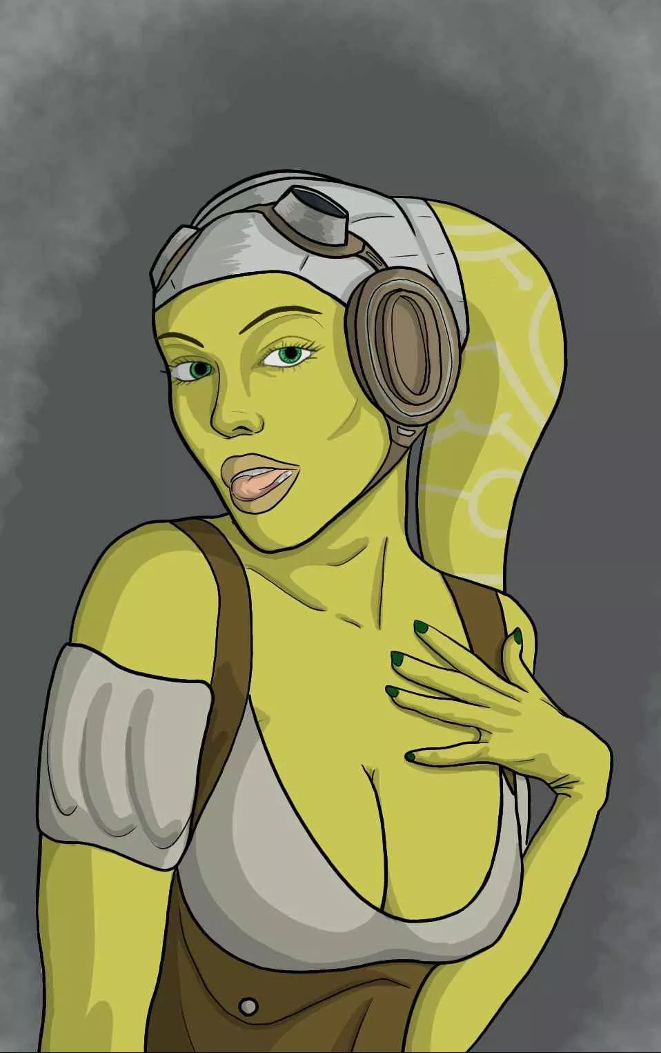 Hera tries a new outfit (by me) posted by EvilWizardCatRaaaaar