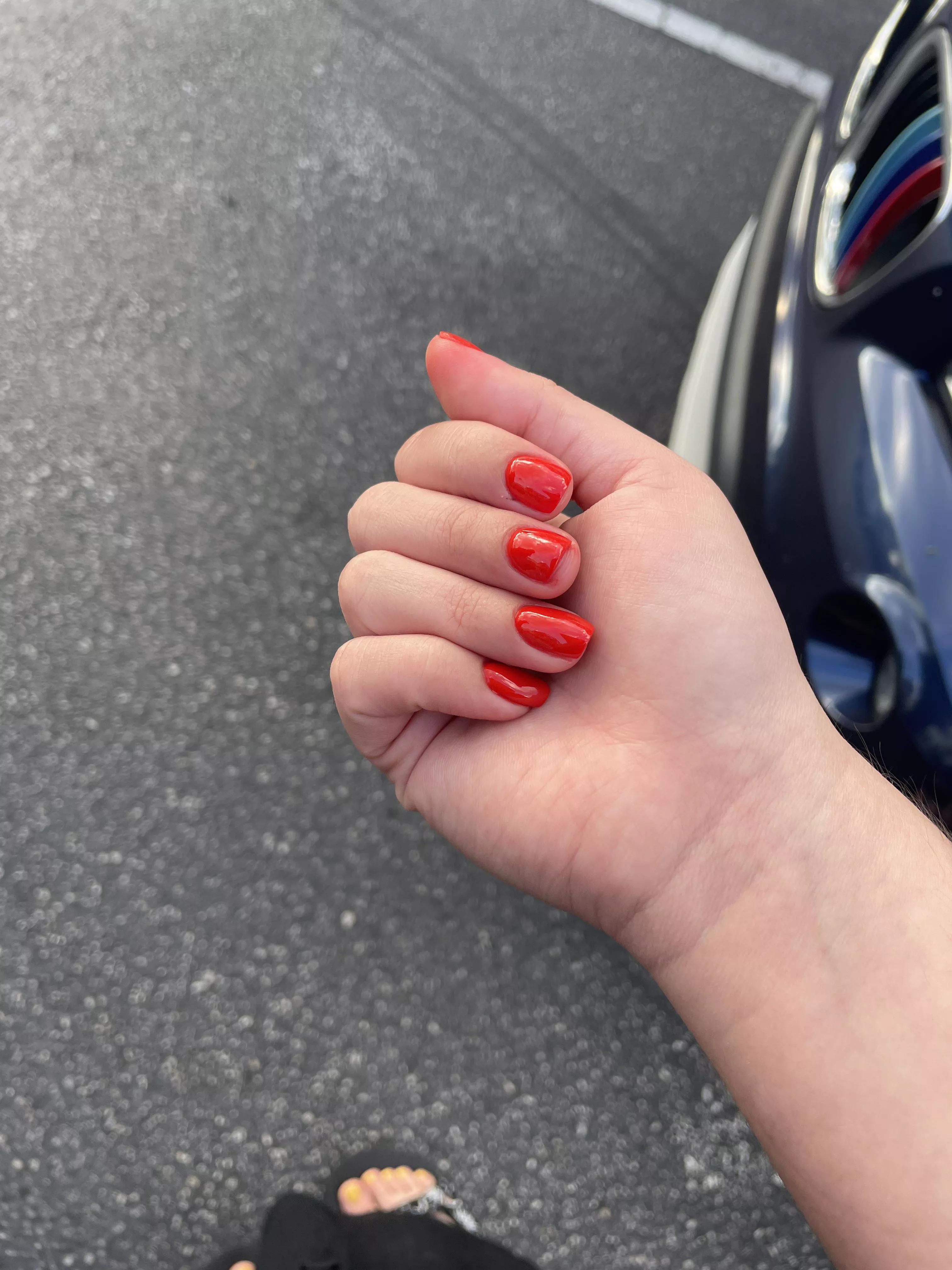 Mani & Pedi, do you approve? [OC] posted by rose_october