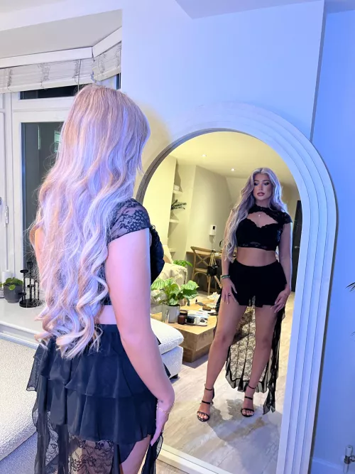 Not my classiest set of clothes. But I think It looks good on me by Patient_Honey9201