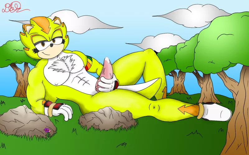 (OC) What do you do when you see a giant hedgehog in your way? by Dewian_Yoshi