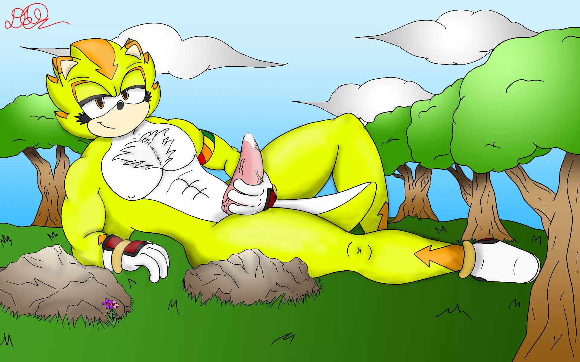 (OC) What do you do when you see a giant hedgehog in your way? posted by Dewian_Yoshi