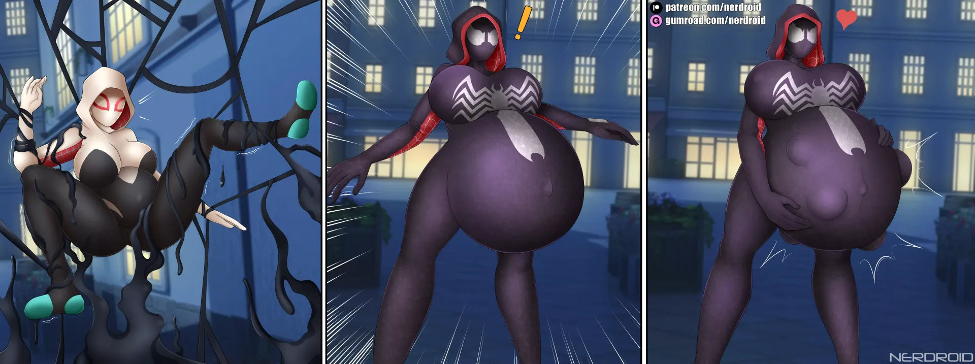 Spider Gwen Symbiotic Surrogate(NerDroid) by Ner-Droid