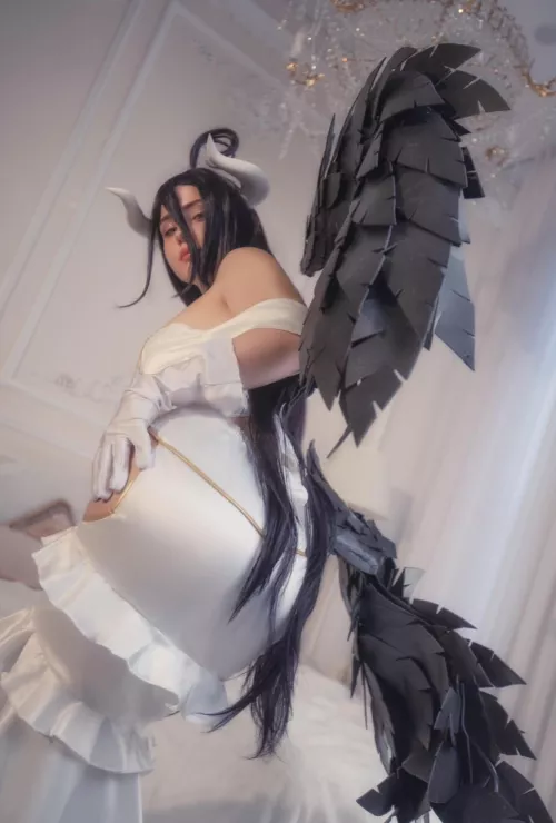 Albedo from Overlord by JyuSan by Jyu_San