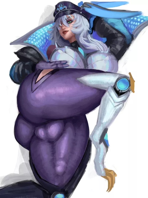 Battle Bat Xayah's secret weapon. (PMs_art) by Short-Ad224