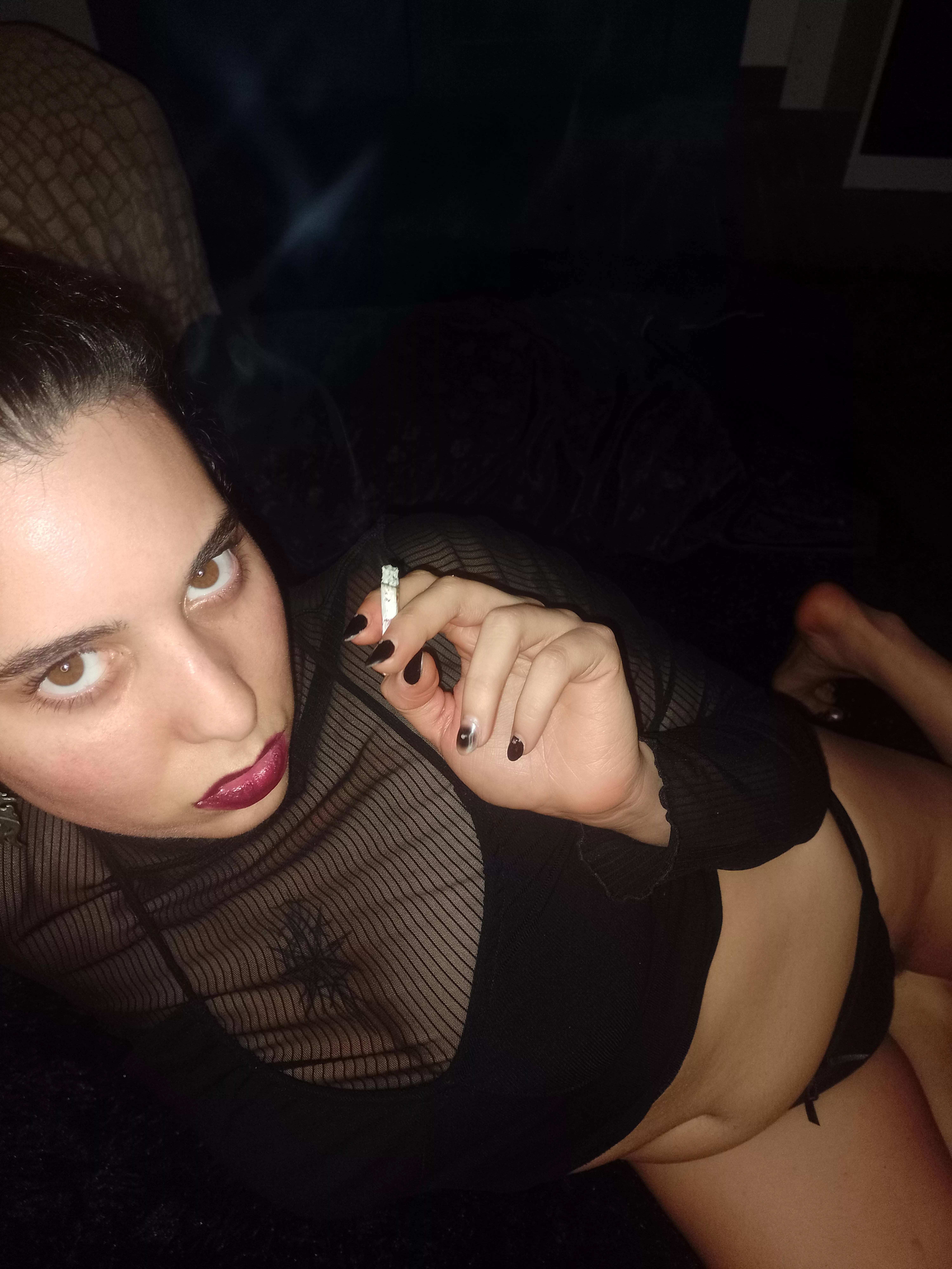 Cigarette or me? Or both?	 posted by misssraven_OF