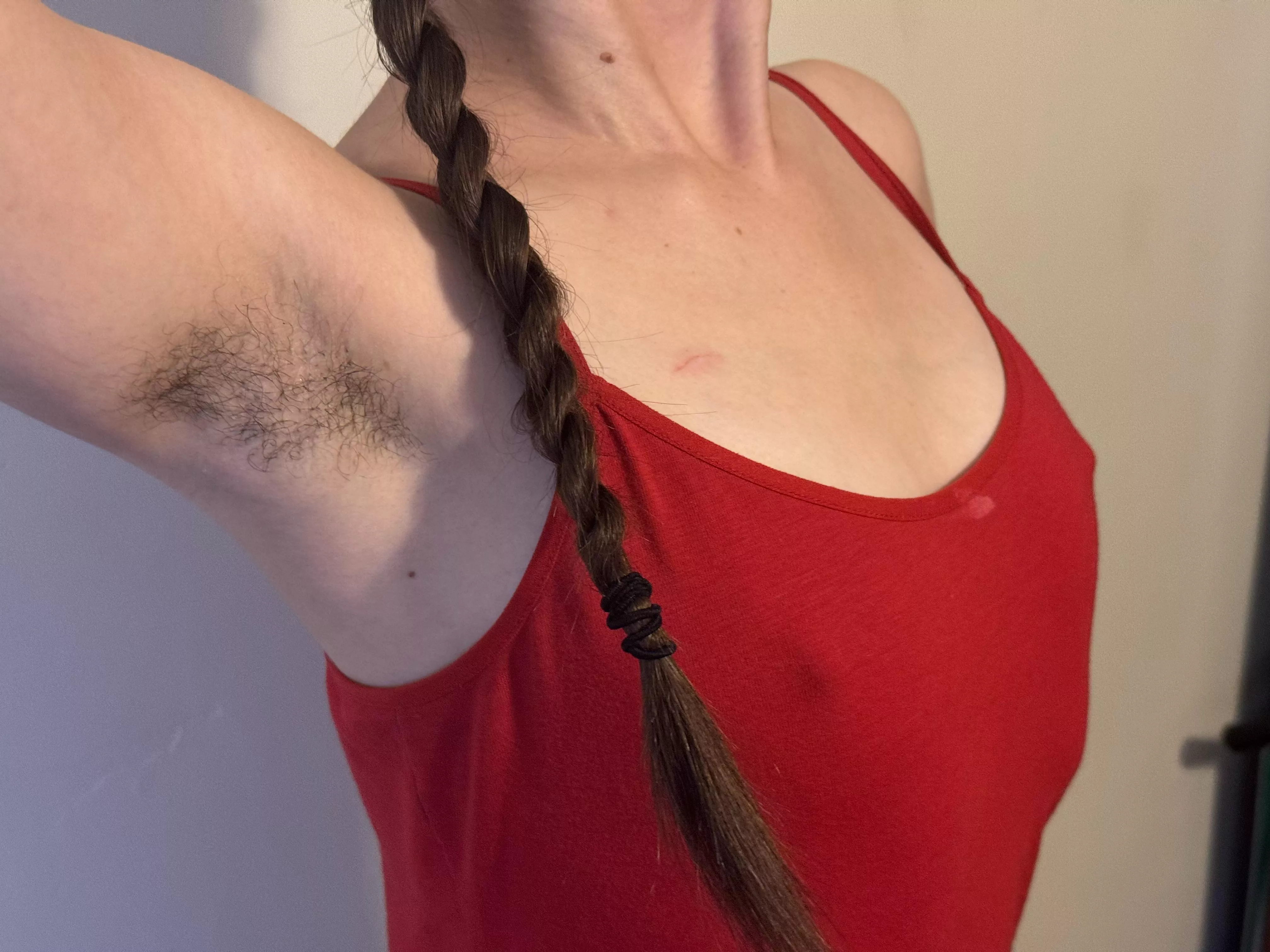 Cute braids, hairy armpits, lol posted by Said1942