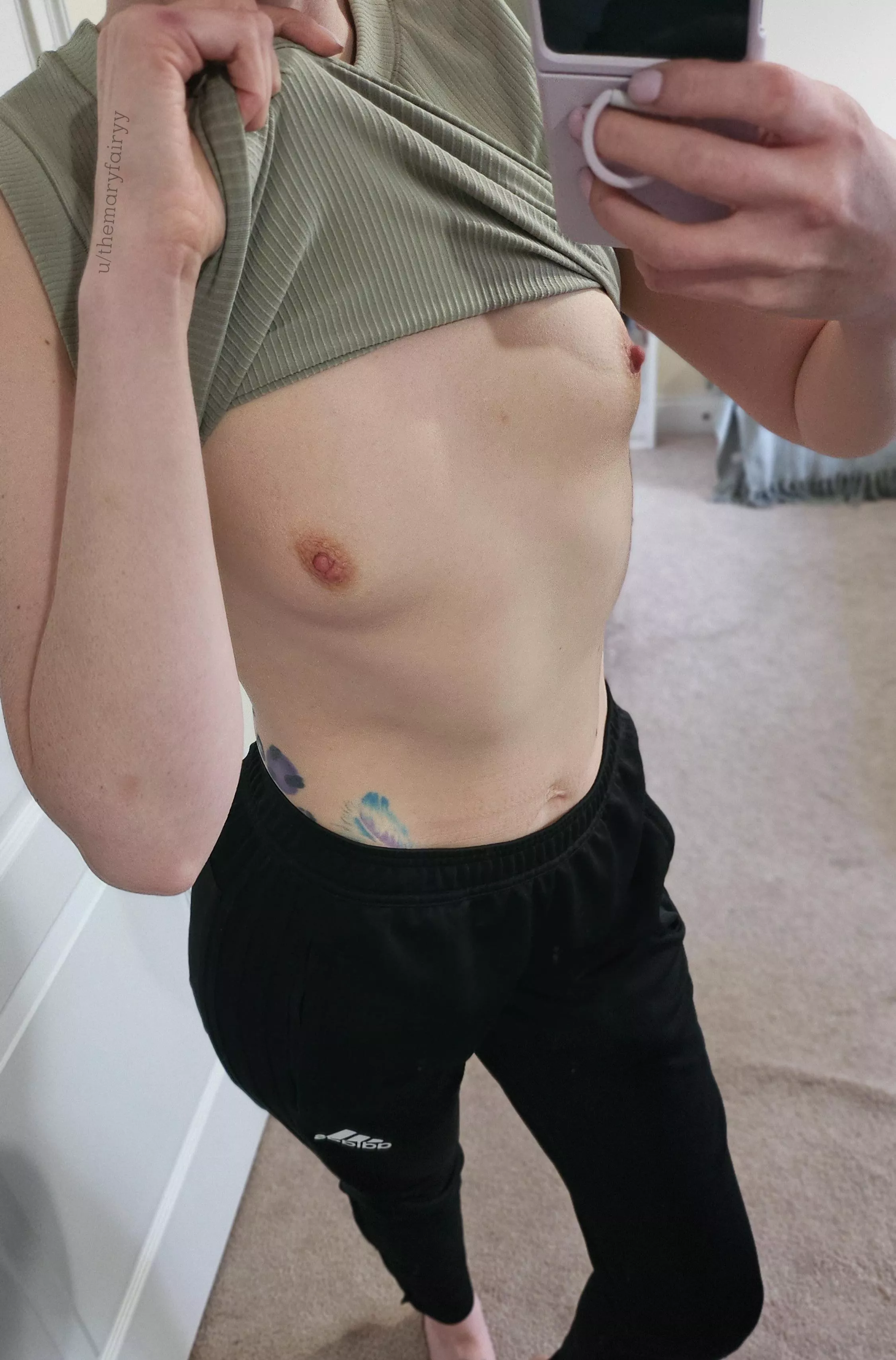 Cute little tits under my shirt  posted by themaryfairyy