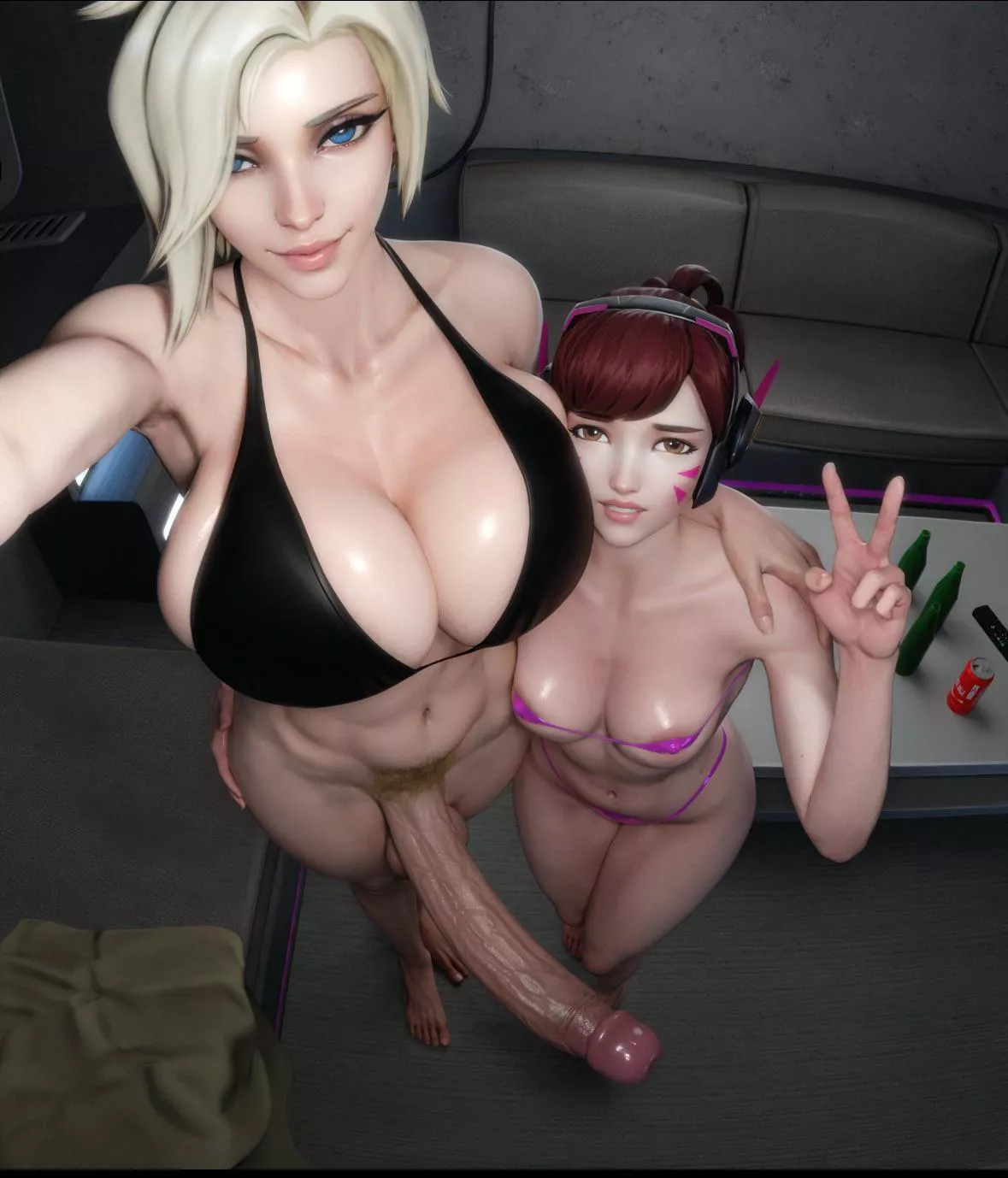 Dva and mommy mercy  posted by ll_Kekx_ll