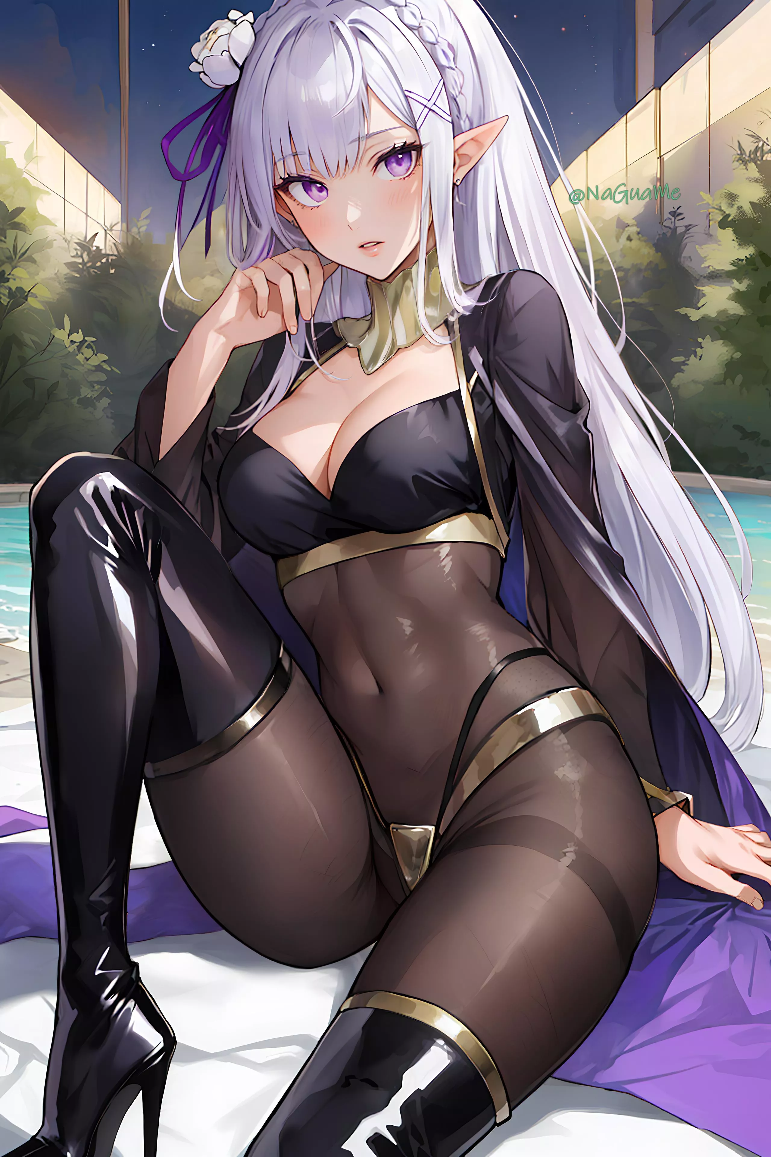 Emilia [Re Zero] posted by CheetahSperm18