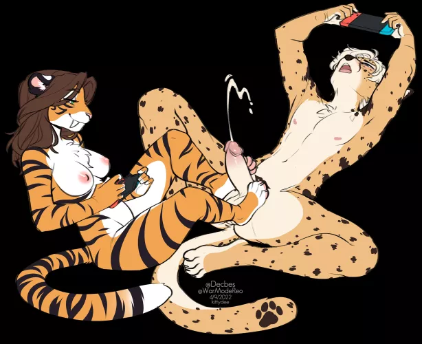 Gameplay and footplay (KittyDee) [FM] by EK_NOX