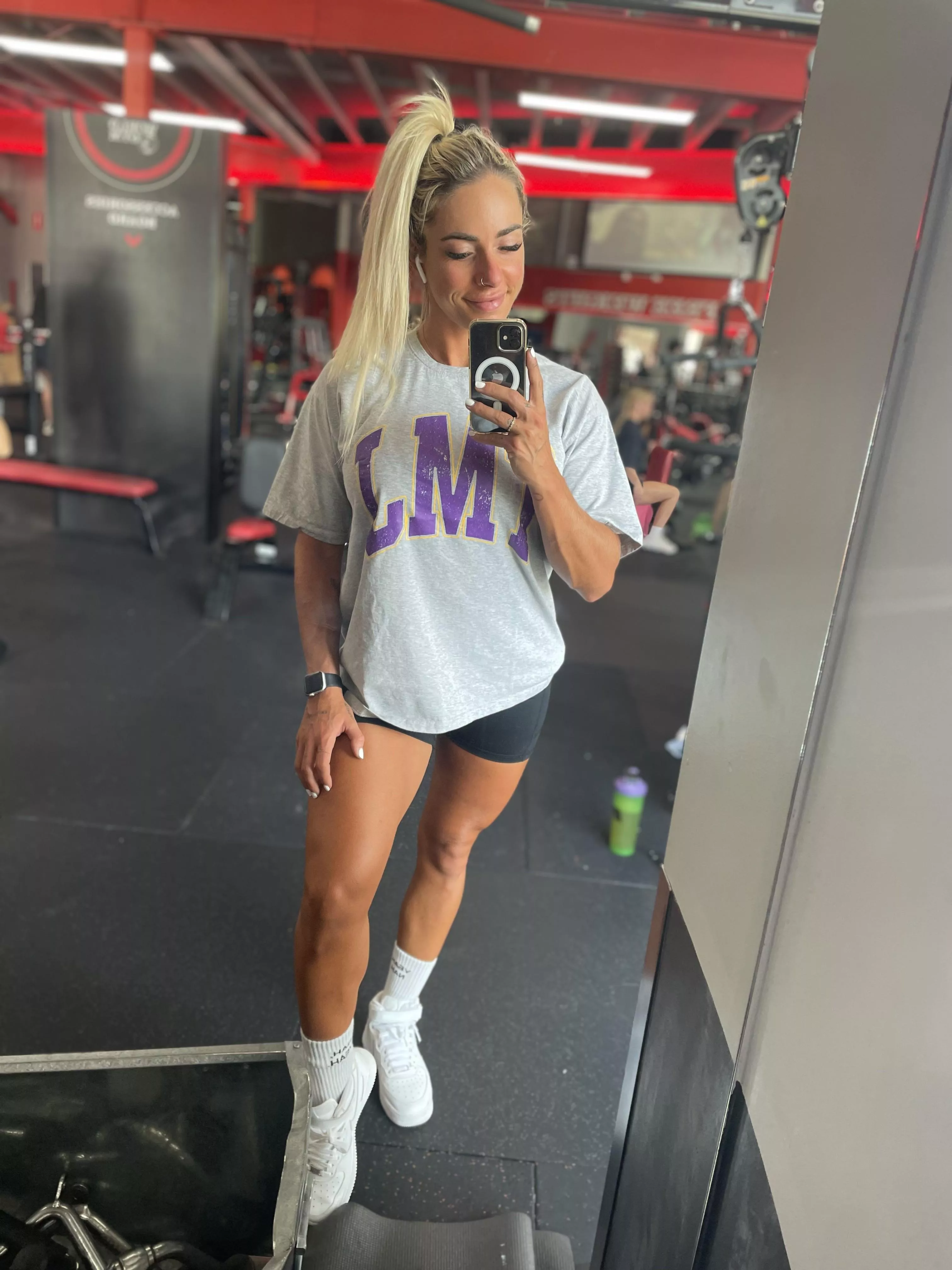 gym day posted by TheLuckyComedian