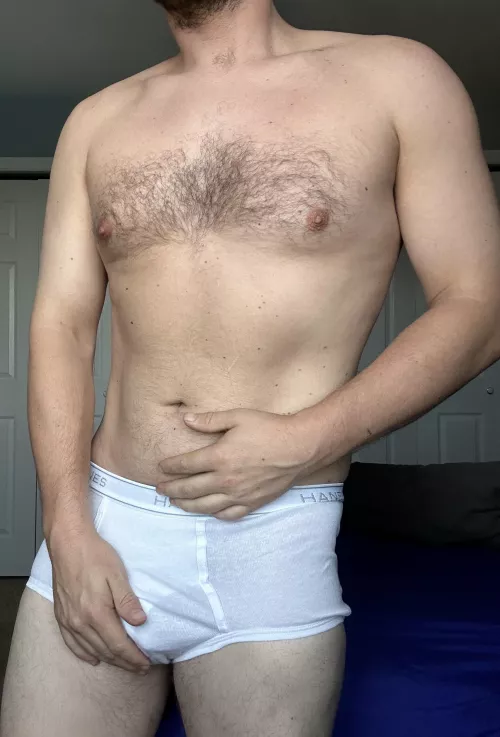 Just want to know how you guys think I look in briefs :) by InterestingYellow969